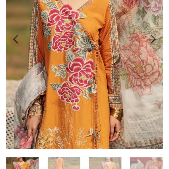 New 3 piece Laxauary Lawn Salwarkameez xl embodied - Picture 5 of 10